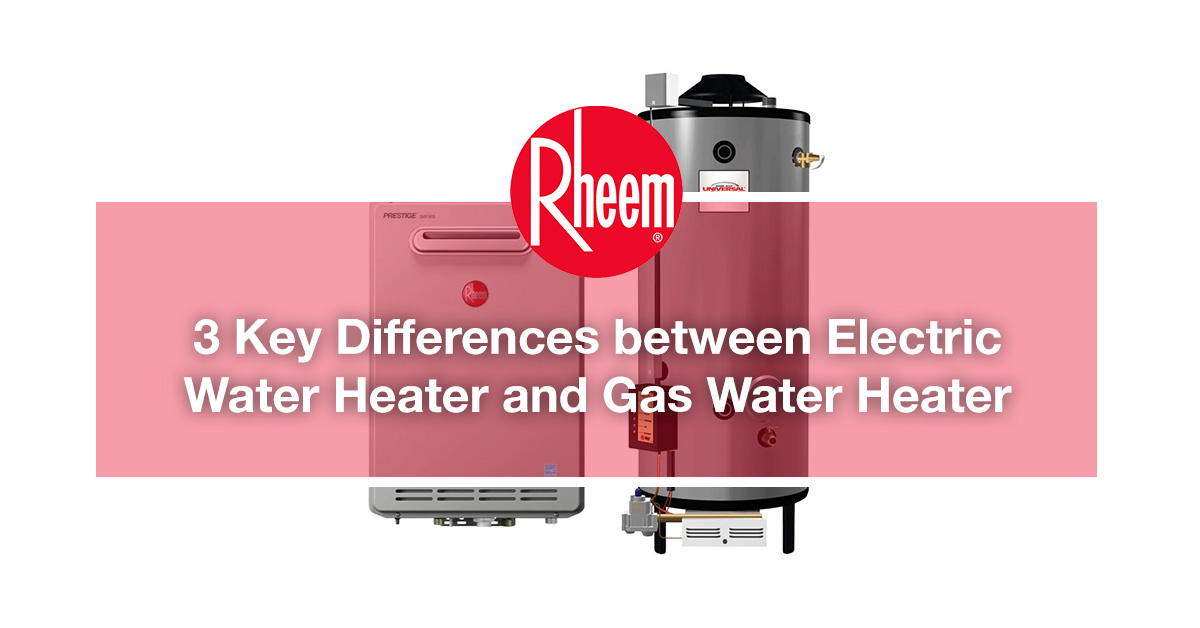 Rheem is a professional and reliable water heater company in Malaysia